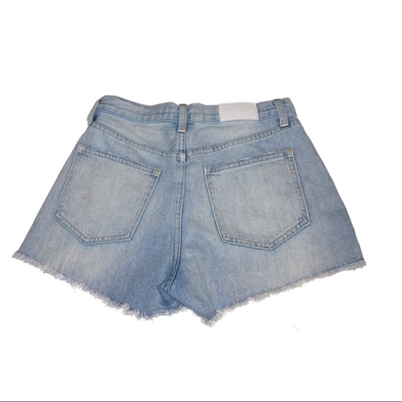 PISTOLA Nova High Rise Relaxed Cut Off in Cloud 9 - Picture 5 of 9